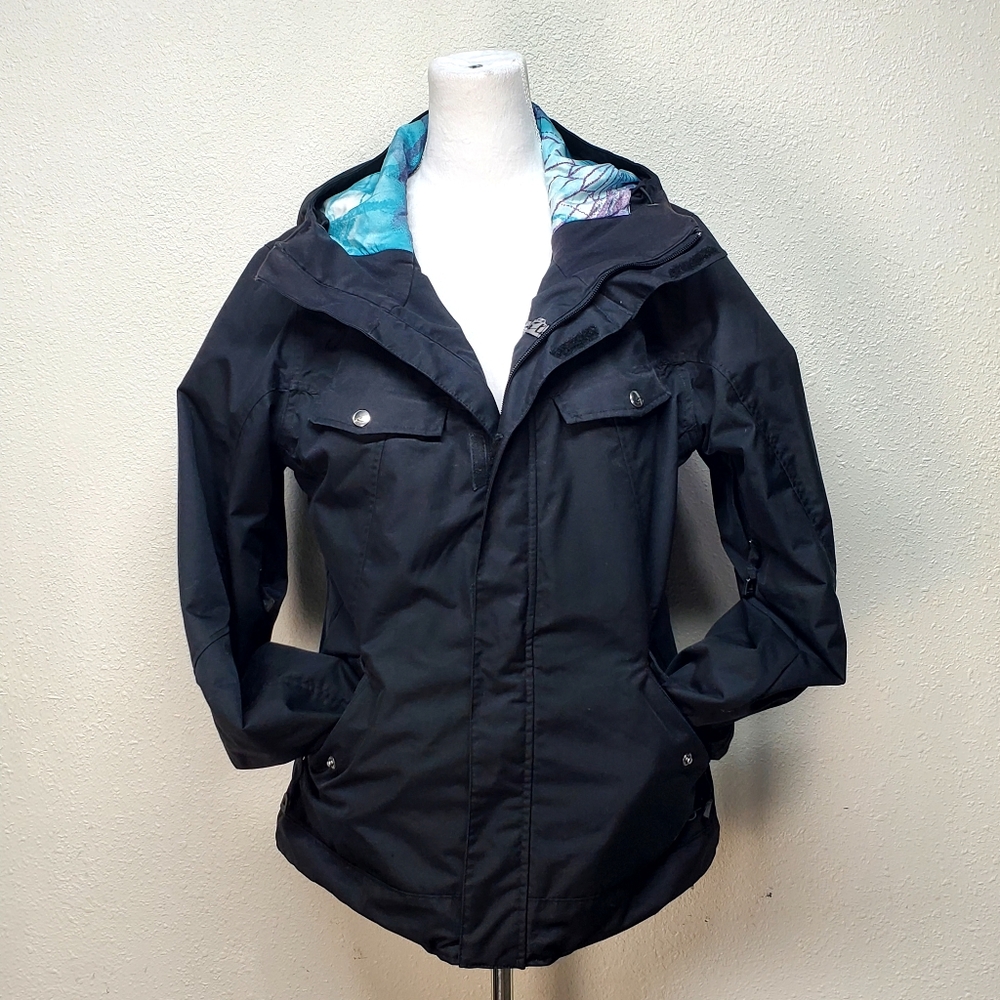 Oakley Thermolite Black Winter Outdoors Jacket Skiing Snowboarding Size Medium